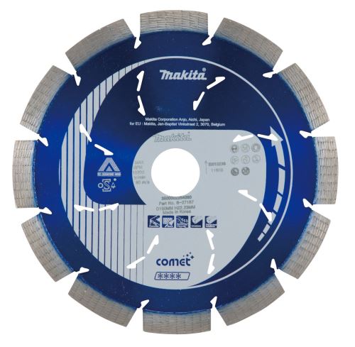 MAKITA gyémánt vágótárcsa Comet 150x10x22,23 mm B-27187