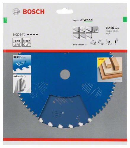 BOSCH Expert fűrészlap fához 210 x 30 x 2,8 mm, 30 2608644058