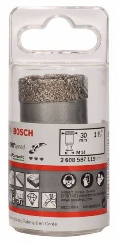 BOSCH gyémánt fúrók száraz fúráshoz Dry Speed Best for Ceramic 30 x 35 mm 2608587119