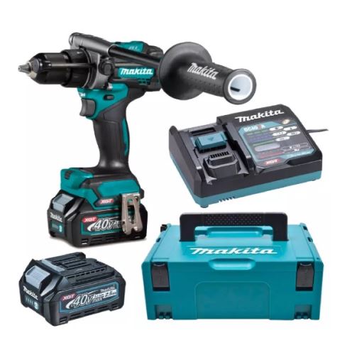 Makita Aku akkus fúrócsavarhúzó Li-ion XGT 40V/4.0Ah, Makpac DF001GM201