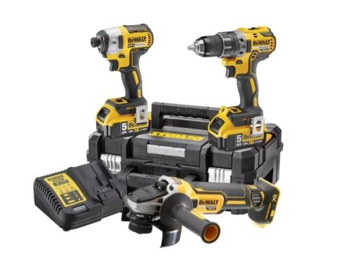 Dewalt akkus szerszámok készletben (DCD796 +DCF887 + DCG405) DCK324T2