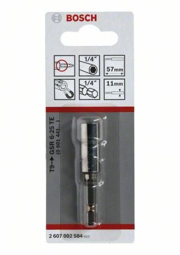 BOSCH univerzális tartók 1/4", 75 mm, 11 mm 2607000157