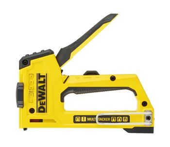 DEWALT univerzális tűzőgép 5 az 1-ben (6, 8, 10, 12, 14 mm-es kapcsokhoz és 12 és 15 mm-es szögekhez) DWHT0-TR510