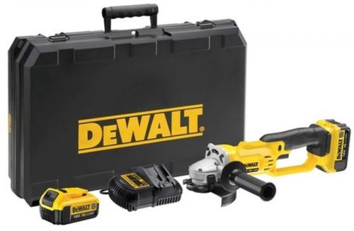 DEWALT DCG412M2 akkumulátoros sarokcsiszoló