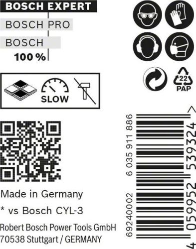 BOSCH EXPERT CYL-9 MultiConstruction 5,5x50,10db 2608900639