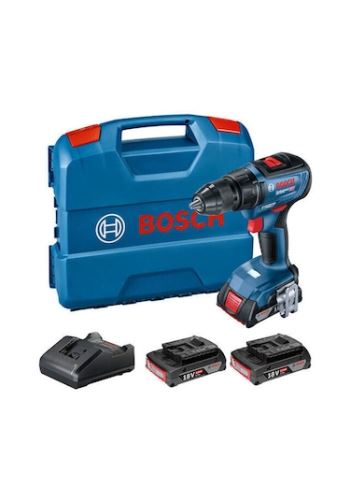 Bosch Akkus fúrócsavarhúzó, Professzionális készlet GSR 18V-50 + 3x akkumulátor 2,0 Ah + tok 06019H5005