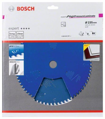 BOSCH fűrészlap EX TR H 235x30-64 2608644357