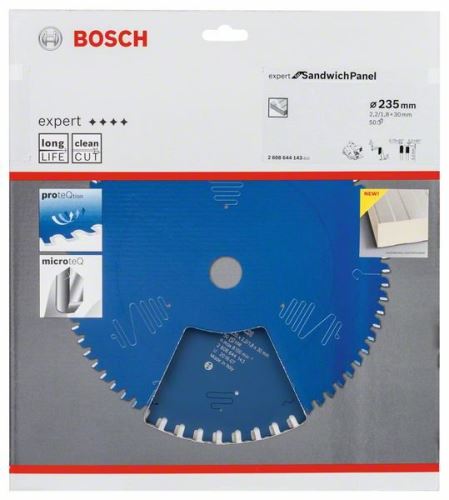 BOSCH fűrészlap Expert szendvicspanelhez 235 x 30 x 2,2 mm, 50 2608644143