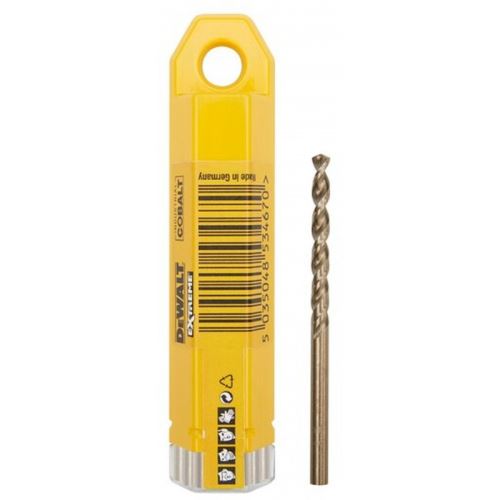 DEWALT Fúrószárak fémhez HSS-E COBALT 10,2 x 133 mm (10 db) DT4943