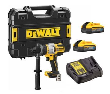 DEWALT kombi fúrógép 2-18V-5Ah akkumulátoros tápegység DCD999H2T