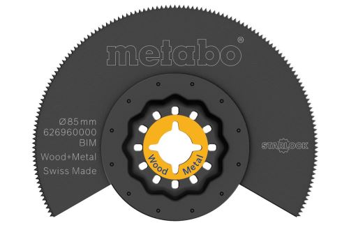 METABO Fűrészlap Starlock fa BiM 85 mm 626960000