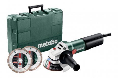 Metabo WQ 1100-125 készlet (610035510) sarokcsiszoló