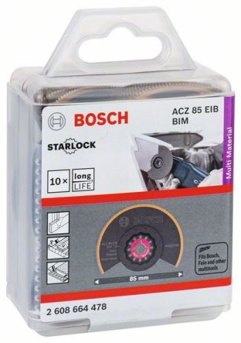 BOSCH RB Szegmentált fűrészlap - 10 db ACZ 85 EIB 85 mm 2608664478