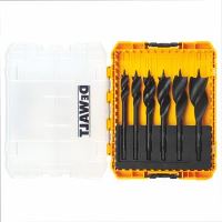 DEWALT háromhoronyú fafúrókészlet 152 mm / 13, 16, 20, 22, 25, 32 mm / (6 db) DT90238 DEWALT háromhoronyú fafúrókészlet 152 mm / 13, 16, 20, 22, 25, 32 mm / (6 db) DT90238