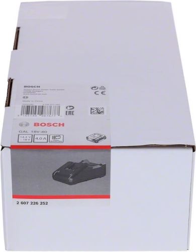 BOSCH töltő GAL 18V-40 2607226252