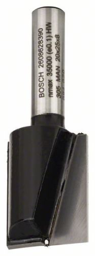 BOSCH Hornyoló maró 8 mm, D1 20 mm, L 25 mm, G 56 mm 2608628390