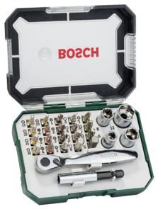 BOSCH 26 részes racsnis készlet DIY 2607017563