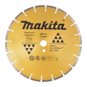 MAKITA gyémánt beton vágótárcsa 300x3x25,4 mm D-56982