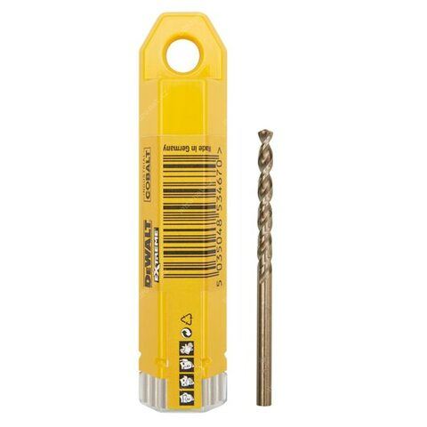 DEWALT Fúrószárak fémhez HSS-E COBALT 5,0 × 86 mm (10 db) DT4929