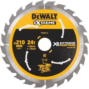 DEWALT fűrészlap (ideális FLEXVOLT fűrészekhez), 210 x 30 mm, 24 fogú DT99565