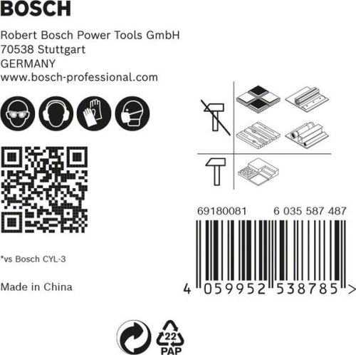 BOSCH EXPERT HEX-9 MultiConstruction 4/5/6/6/8mm (5 db) 2608900585