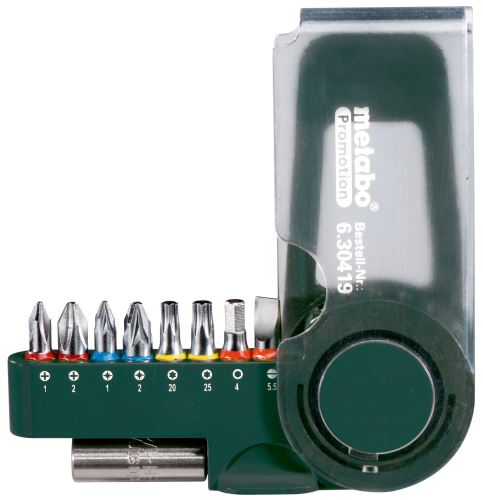 METABO bitkészlet (9 db) 630419000