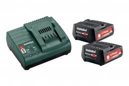 METABO alapkészlet (töltő + akkuk) 12V/ 2 x 2,0 Ah 685300000