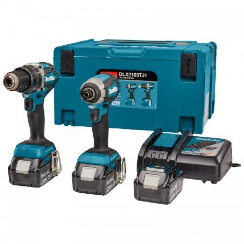 MAKITA akkumulátorkészlet DHP484+DTD153 Li-ion LXT 18V/5.0Ah DLX2180TJ1