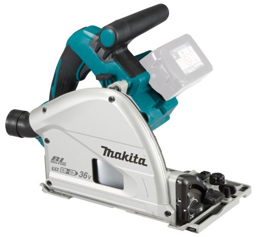 MAKITA Akkus merülőfűrész AWS-vel 165 mm Li-ion 2x18V, akkumulátor nélkül Z DSP601ZJU