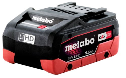 METABO akkumulátorcella LiHD 18V - 5,5 Ah 625368000