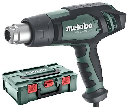 Metabo HGE 23-650 LCD hőlégfúvó + Metabox 603065500