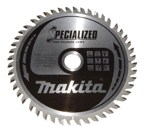 MAKITA fa fűrészlap SPECIALIZÁLT 160x2,2x20 mm 48 fogú merülőfűrészekhez B-32998