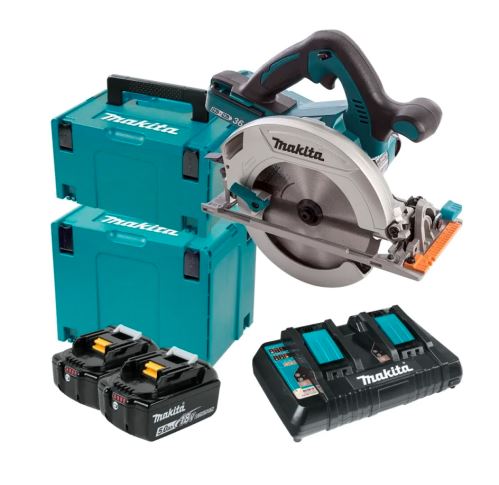 Makita akkumulátoros körfűrész Li-ion LXT 2x18V/5.0Ah DHS710PT2J