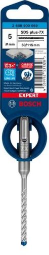 BOSCH EXPERT fúrószár SDS plus-7X, 5x50x115, 1db 2608900059