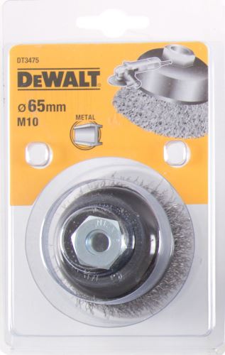 DEWALT dróttárcsakefe, hullámos huzalok, 100 x 26 mm-es sarokcsiszolóhoz (huzalhossz 26 mm) DT3489