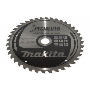 MAKITA fa fűrészlap SPECIALIZÁLT süllyesztett fogakkal 270x2,6x30 mm 40 fogú B-33205