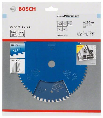 BOSCH Expert fűrészlap alumíniumhoz 180 x 30 x 2,6 mm, 56 2608644097