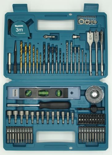 MAKITA bit és fúró készlet, 102 db E-10730