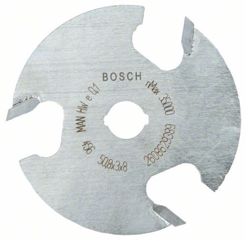 BOSCH tárcsás maró 8 mm, D1 50,8 mm, L 3 mm, G 8 mm 2608629389