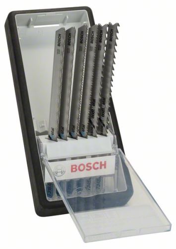 BOSCH 6 részes fűrészlapkészlet Robust Line Metal Profile, szárral TT 318 AF (2x); T 318 BF (2x); T 345 XF (2x) 2607010573