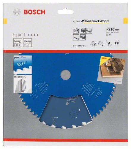 BOSCH Expert fűrészlap építőipari fához 210 x 30 x 2,0 mm, 30 2608644141