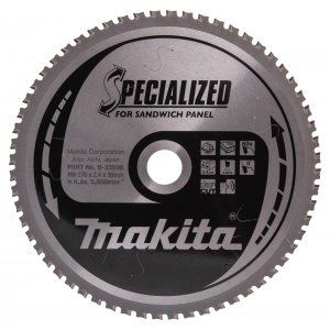 MAKITA szendvicspanel fűrészlap SPECIALIZED 270x2,4x30 mm 60 fogú B-33598