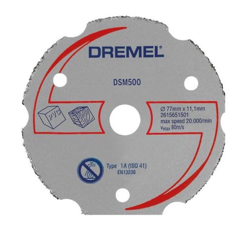 DREMEL univerzális keményfém vágókorong 2615S500JB