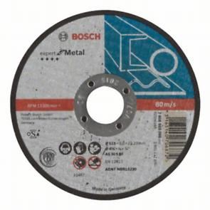 BOSCH Vágótárcsa egyenes Expert for Metal AS 30 S BF, 115 mm, 3,0 mm 2608603395