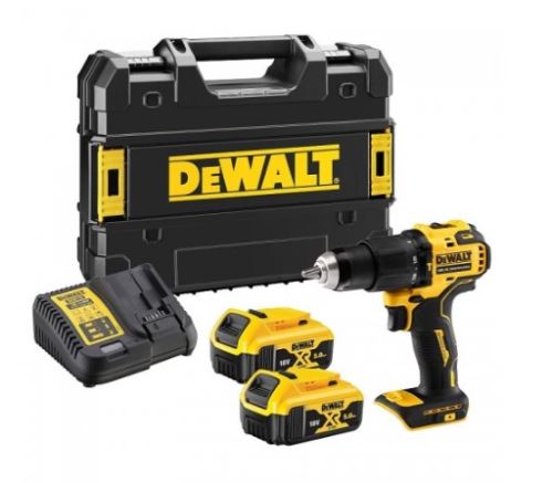 Dewalt akkus fúrókalapács 18V 2x5.0Ah DCD709P2T