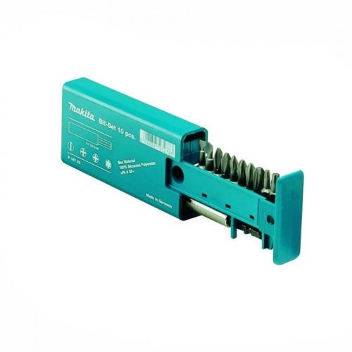 MAKITA bitkészlet, hosszabbító, PH, PZ, lapos, Torx, 10 db P-16782