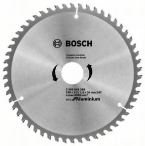 BOSCH Eco fűrészlap alumíniumhoz 190x2,2/1,6x30 54T 2608644389