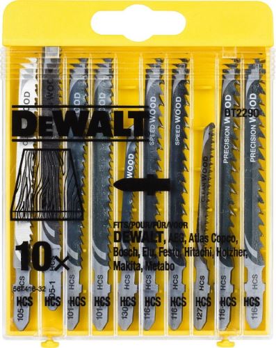 DEWALT Faszelet készlet / T101B, T119BO, T101AO, T111C, T144D, T144DP / (10 db) DT2290