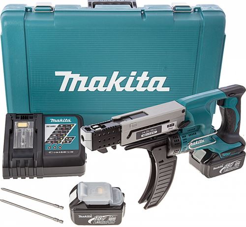 Makita Akkus csavarhúzó tárral 25-55 mm, Li-ion LXT 18V/3.0Ah DFR550RFE