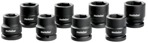 METABO Anyakészlet ütvecsavarozó kulcshoz 3/4" (8 db) 628834000